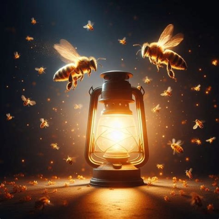 Are bees docile at night?