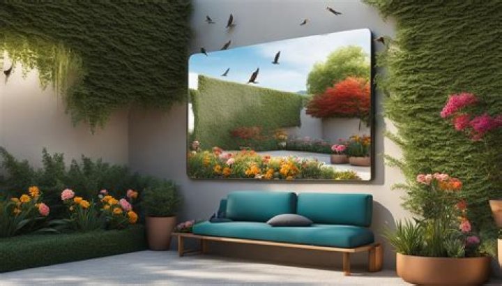 Are garden mirrors different to indoor mirrors?