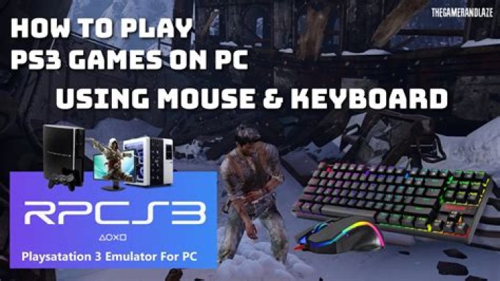 Can a ps3 play PC games?