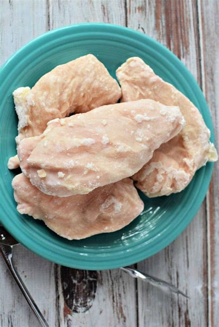 Can I BBQ frozen chicken breast?