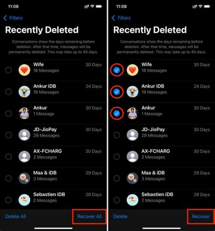 Can I find an app I deleted?