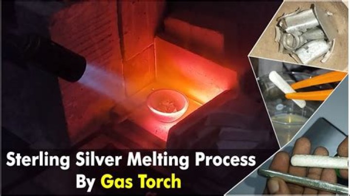 Can I melt sterling silver?