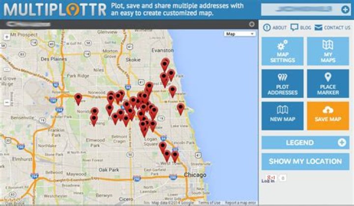 Can I plot multiple addresses on Google Maps?