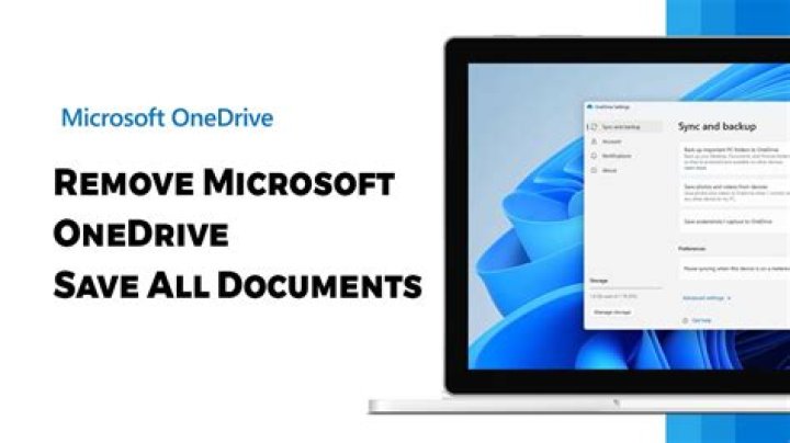 Can I remove Microsoft OneDrive?