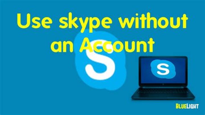 Can I use Skype without a Microsoft account?
