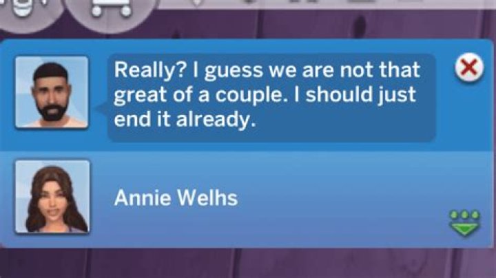 Can other Sims break up with you?