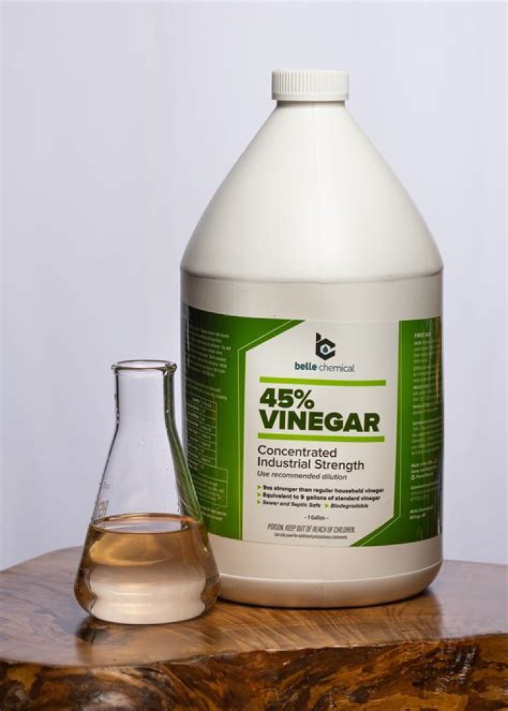 Can vinegar be concentrated?