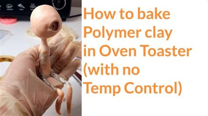 Can you bake clay in toaster oven?