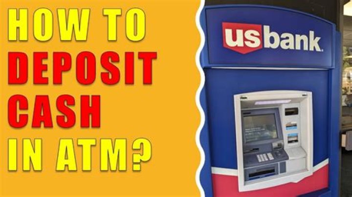 Can you deposit cash at USAA ATM?