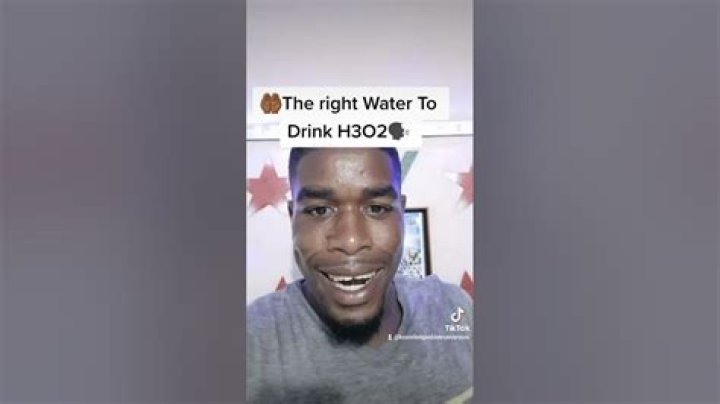 Can you drink h3o2?