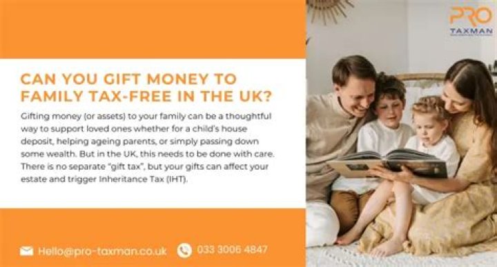 Can you gift money tax free?