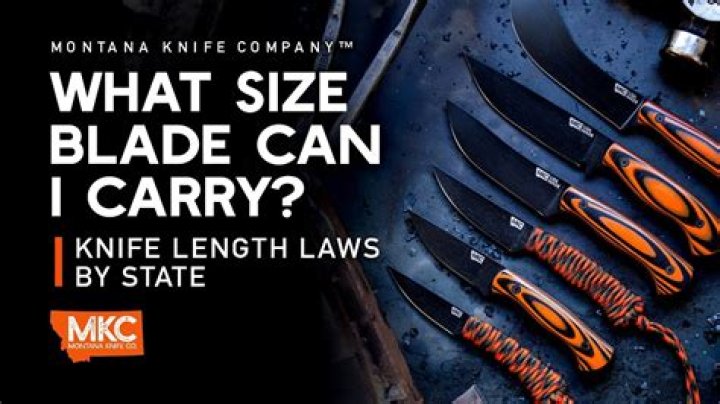 Can you legally carry a knife?