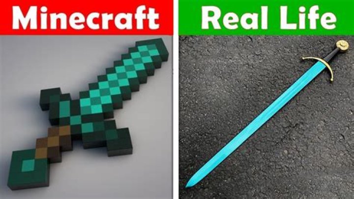 Can you make a diamond sword in real life?