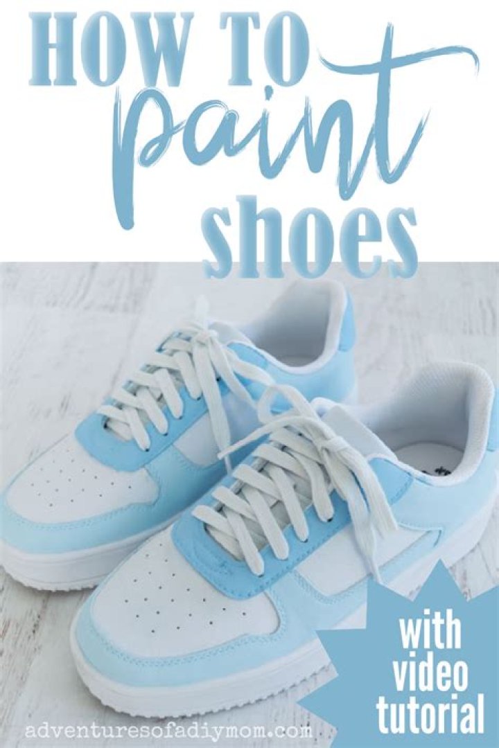 Can you paint fabric shoes?