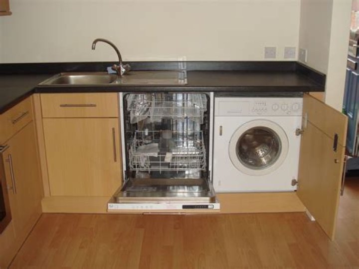 Can you put a dishwasher next to a washing machine?
