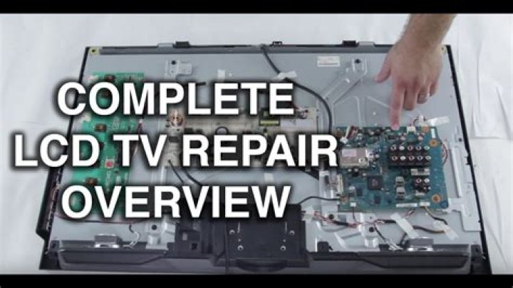 Can you repair LCD TV screens?