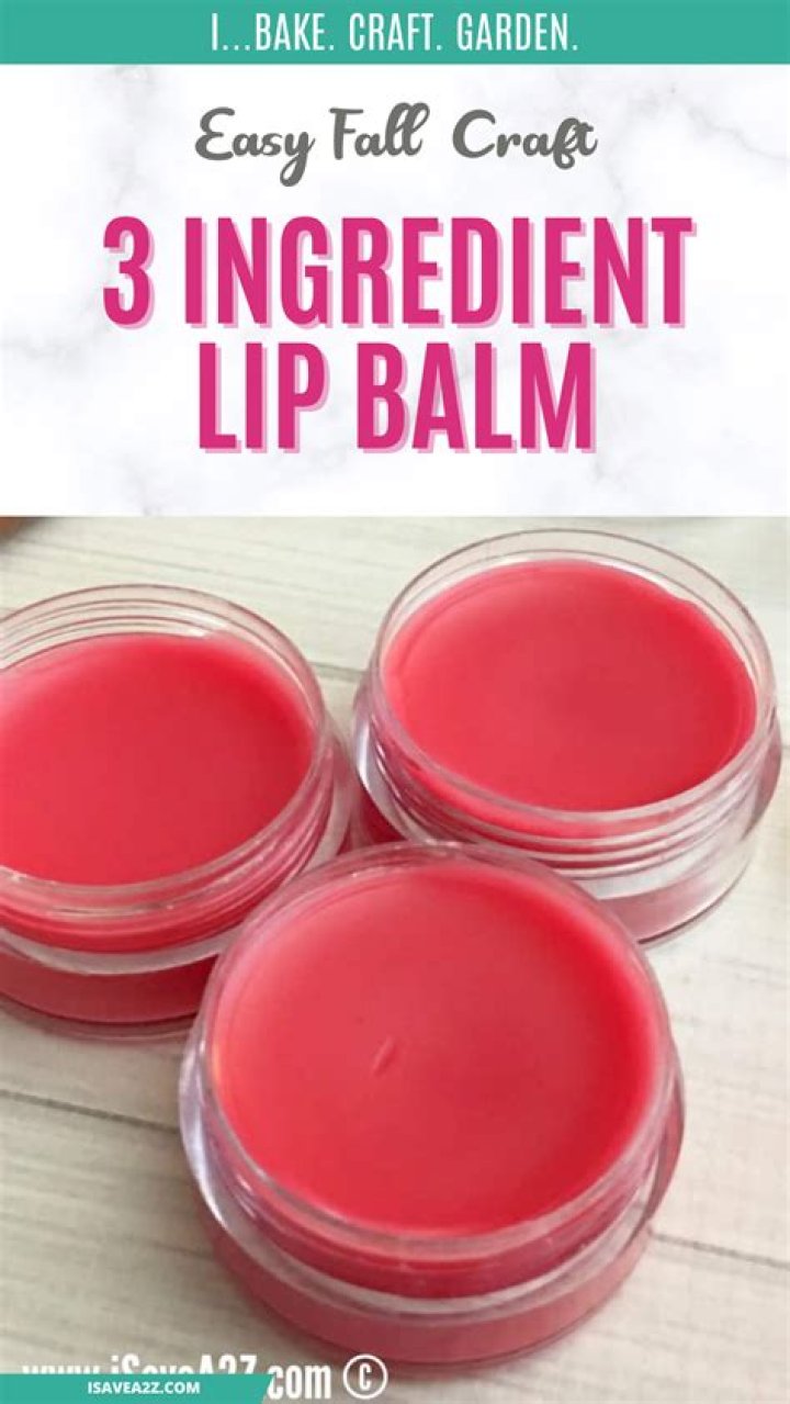 Can you use coconut oil as a lip balm?