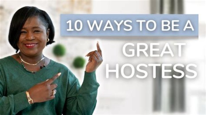 Do you get tips for being a hostess?