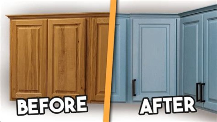 Do you have to take cabinet doors off to paint?