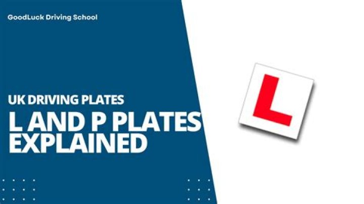 Do you have to use L plates?