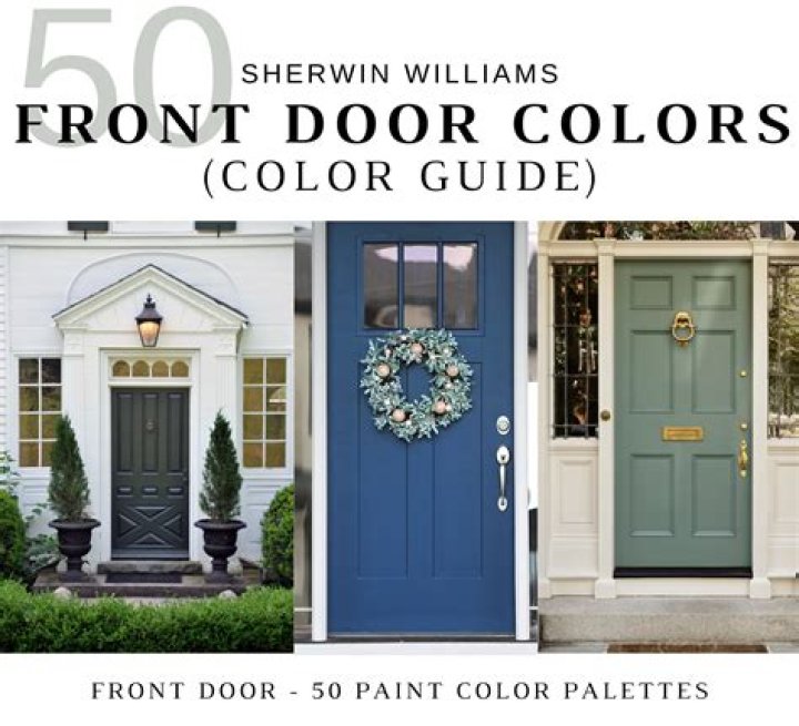 Do you paint the front door the same color on both sides?
