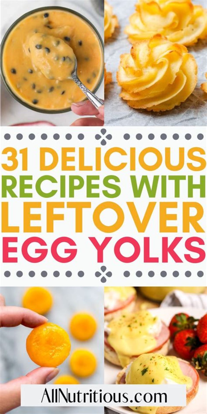 Do you throw away egg yolks?