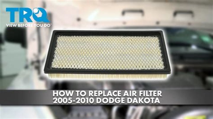 Does a 2005 Dodge Dakota have a cabin air filter?