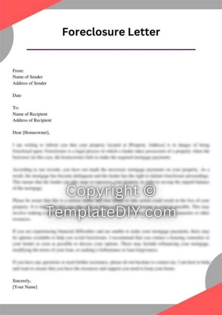 Does foreclosure notice come certified mail?