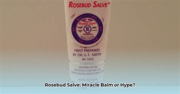 Does Rosebud salve help acne?