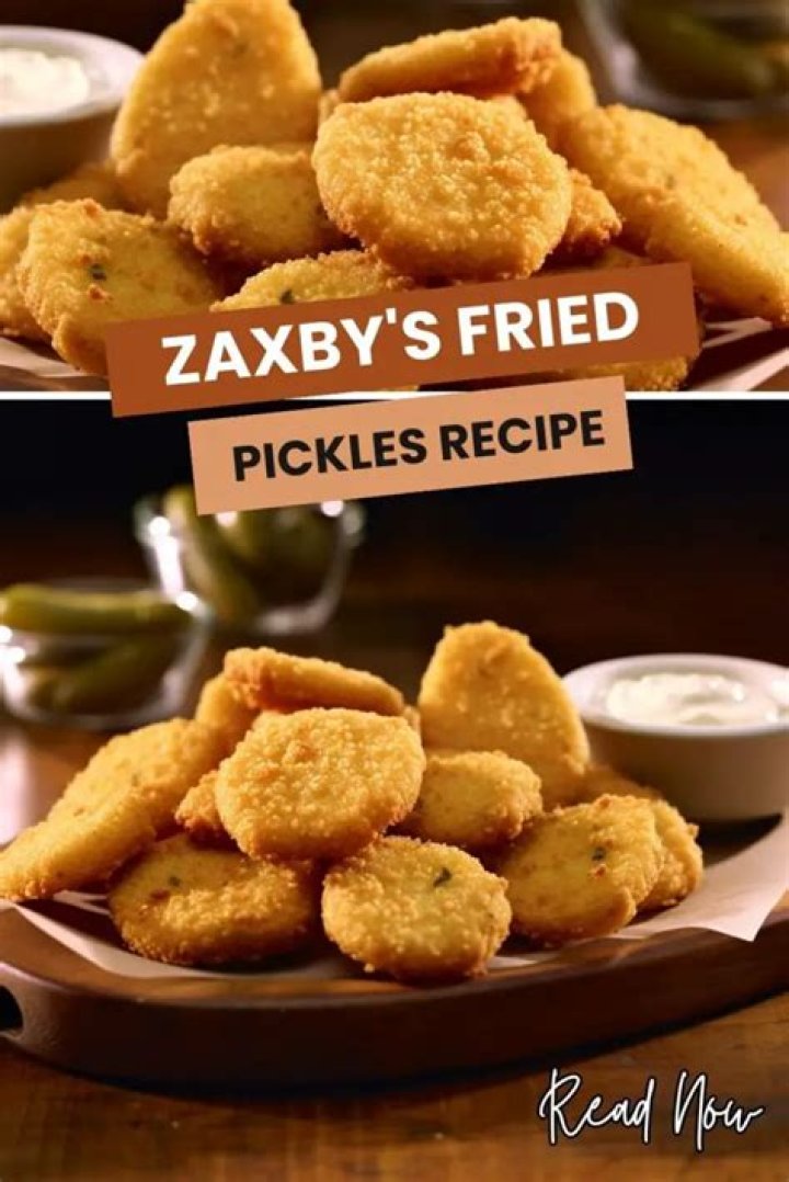Does Zaxby's sell fried pickles?