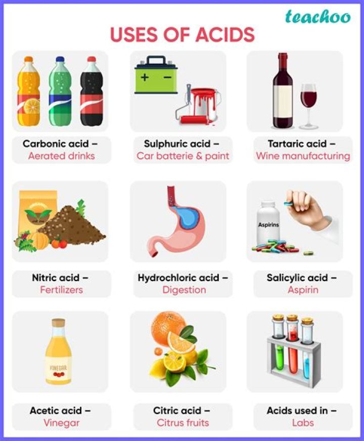 How are acids and alkalis used in everyday life?