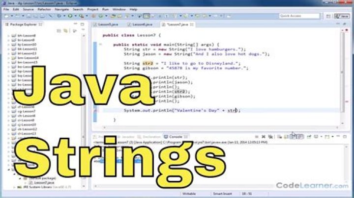How are strings handled in Java?