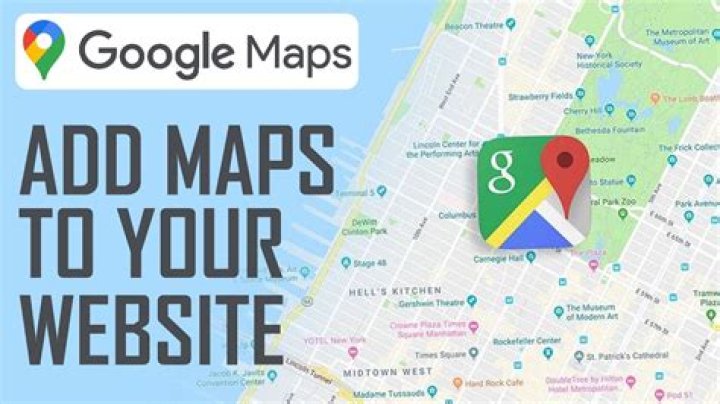 How can I add Google map in my website?