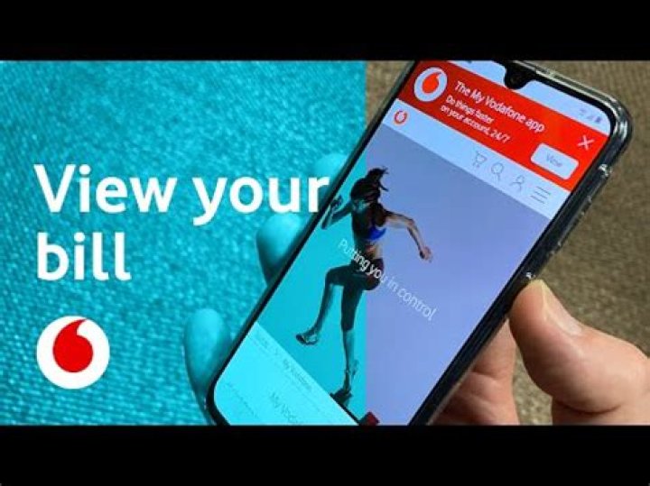 How can I know my Vodafone bill amount?