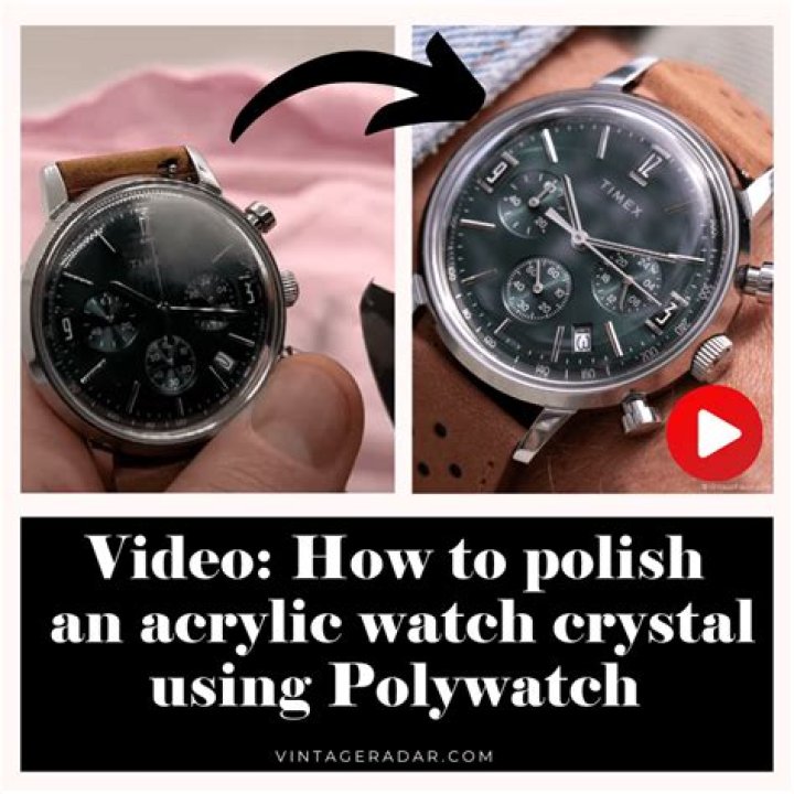 How can I polish my watch at home?