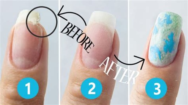 How can I repair my damaged nails at home?