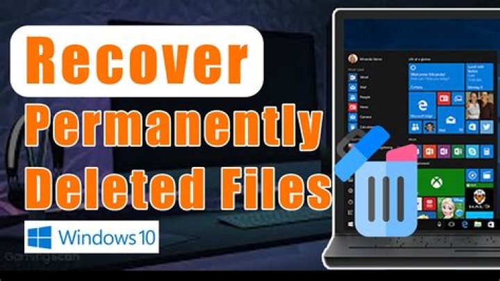 How can I see deleted files on my computer?