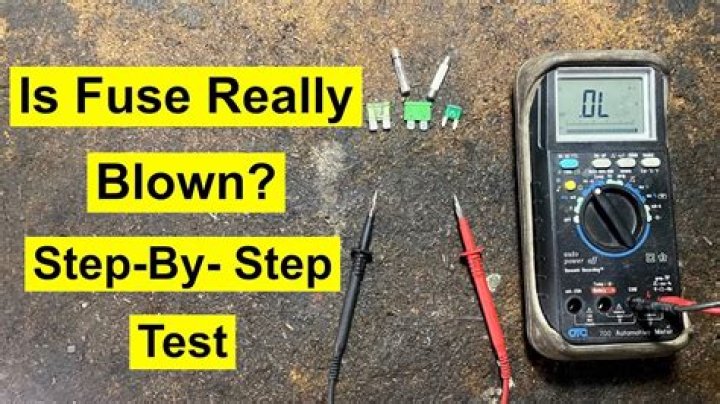 How can I tell if a fuse is bad?
