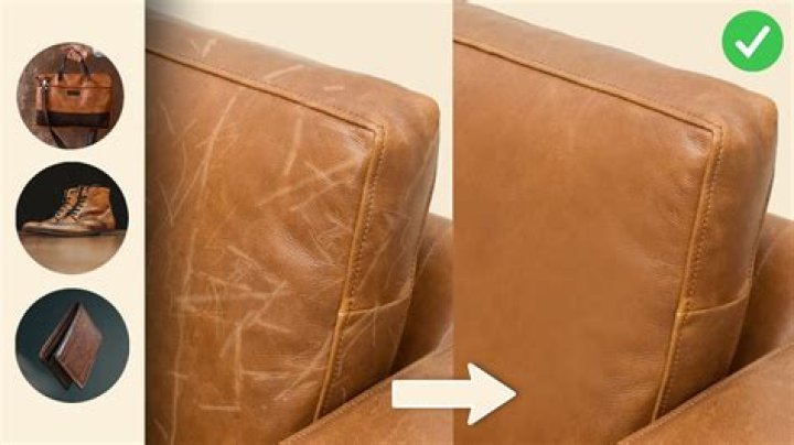 How can I whiten my leather couch?