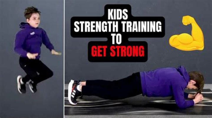 How can kids work out?