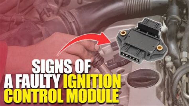 How can you tell if your ignition control module is bad?
