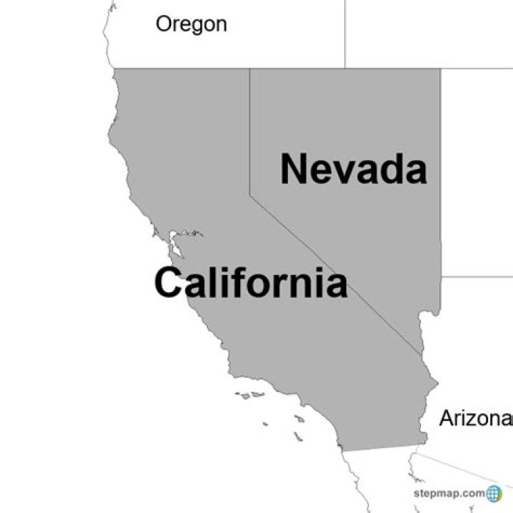 How close is Nevada to California?