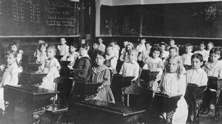 How did public education improve in the mid 1800s?