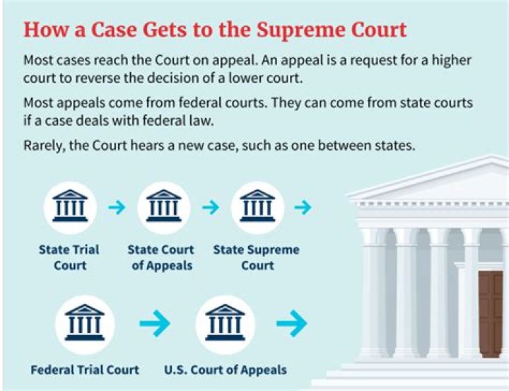 How do cases reach the Supreme Court?