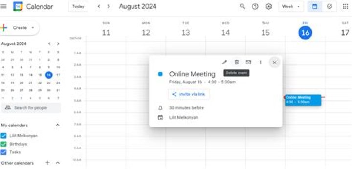 How do I cancel a recurring event on Google Calendar?