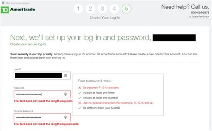 How do I change my Ameritrade password?