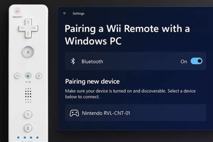 How do I connect my Wii remote to my PC Windows 10?