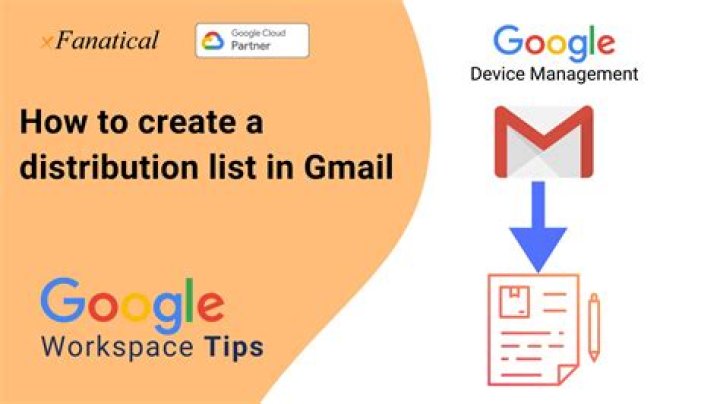 How do I create a distribution list from email recipients?