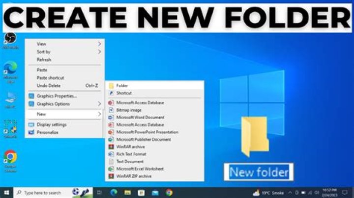 How do I create a link to a folder?