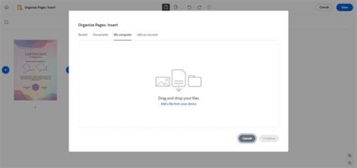 How do I create a multi page PDF document?
